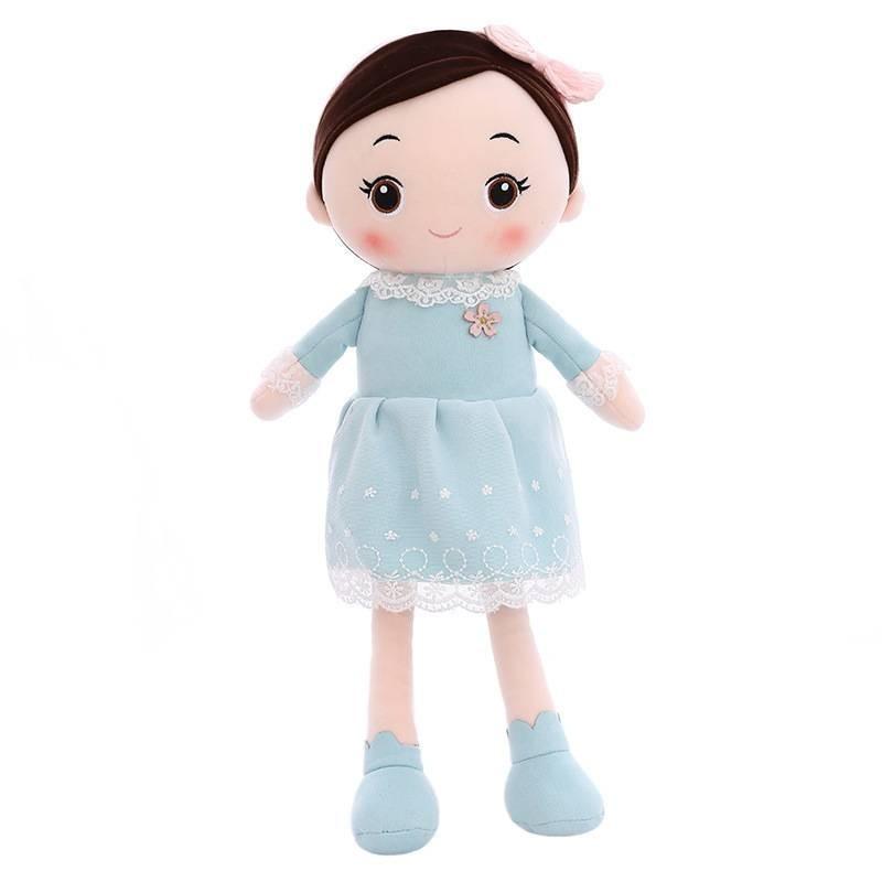 New Creative Toy Girl Doll Plush Toy Children's Pillow Birthday Gift Wholesale