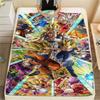 Dragon Ball Super Print Flannel Blanket, Versatile Use for Sofa Bed Chair, Picnic Travel, Warm Bedroom Decor -HE5