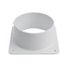 Air Vent Duct Connector Flange Straight Ventilation Pipe