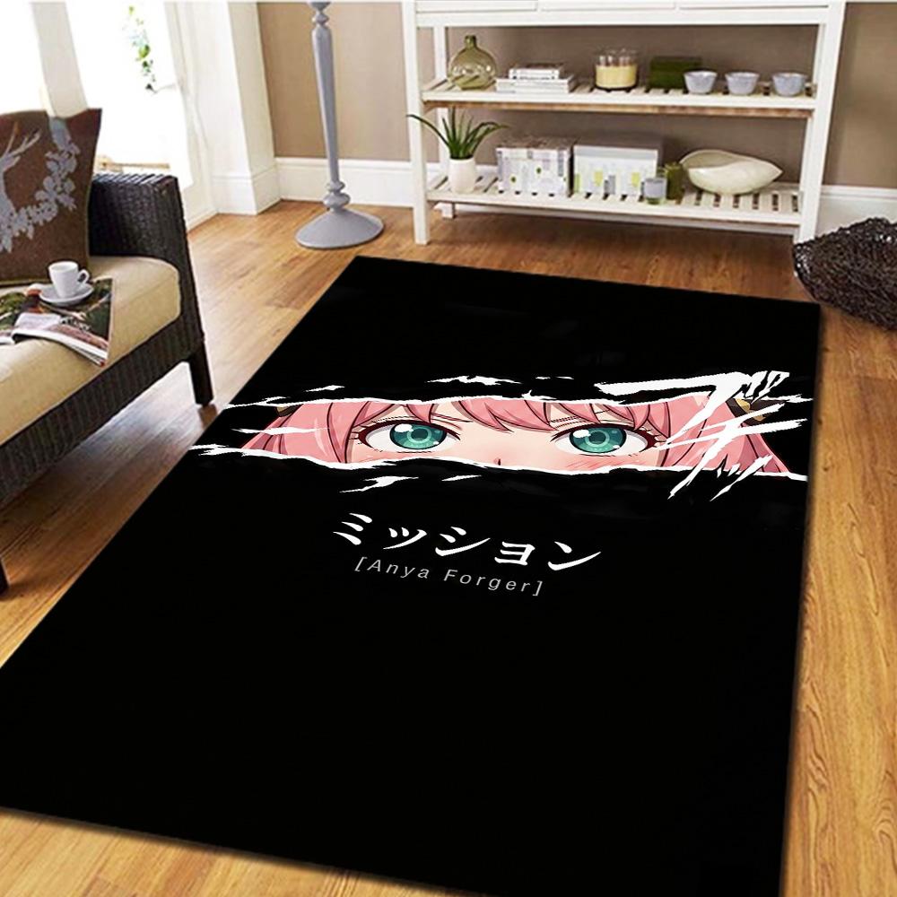 SPY×FAMILY  Carpet Floor Mat Large Area Washable Non Slip Gamer Bedroom Home Room Decor YUN6512