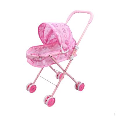 Doll Dollhouse Decor Decoration Push Cart Toy for Baby