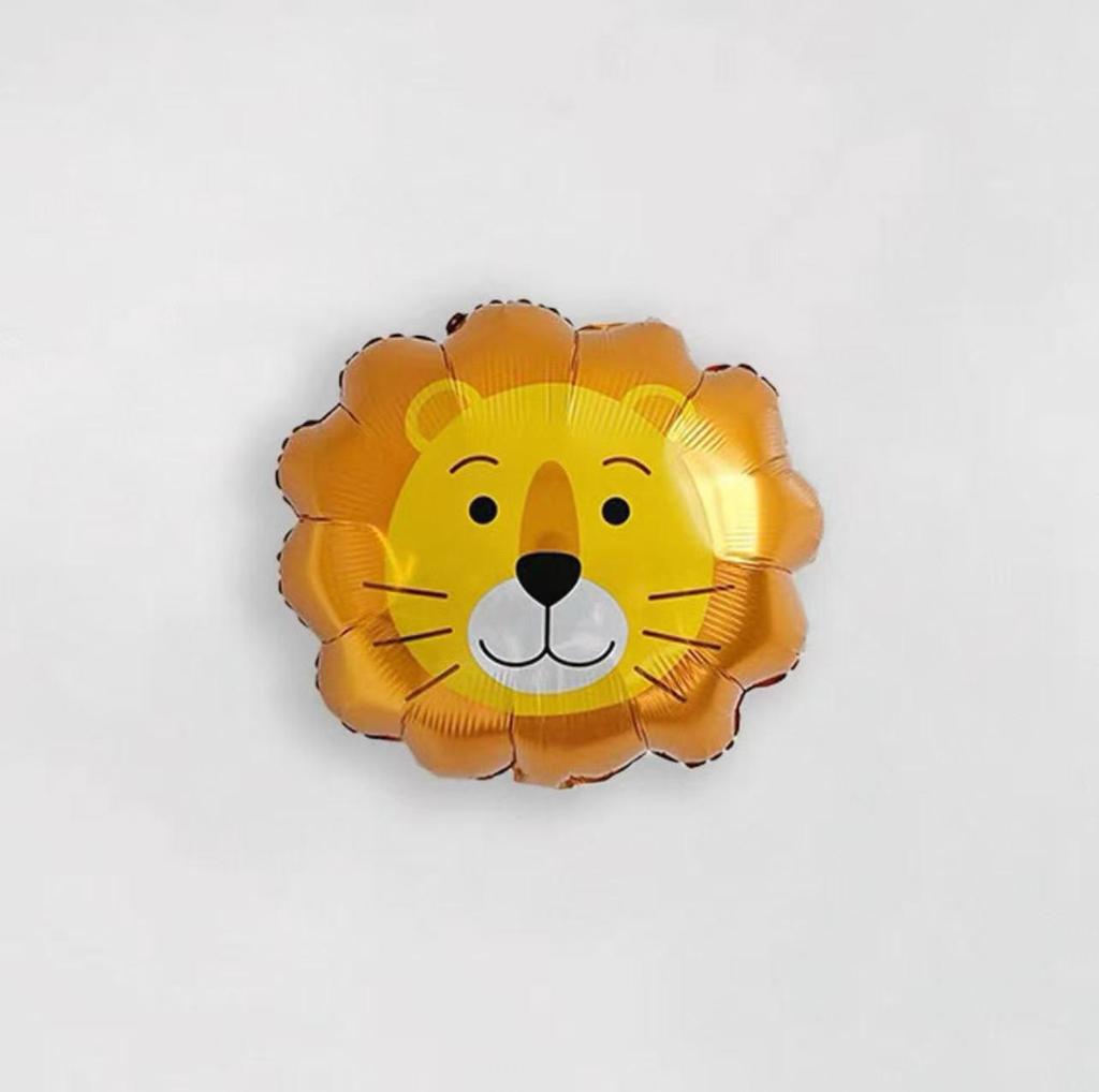 Cartoon Animal Balloons: Elephant, Monkey, Cat - Aluminum Film Birthday Party Decorations