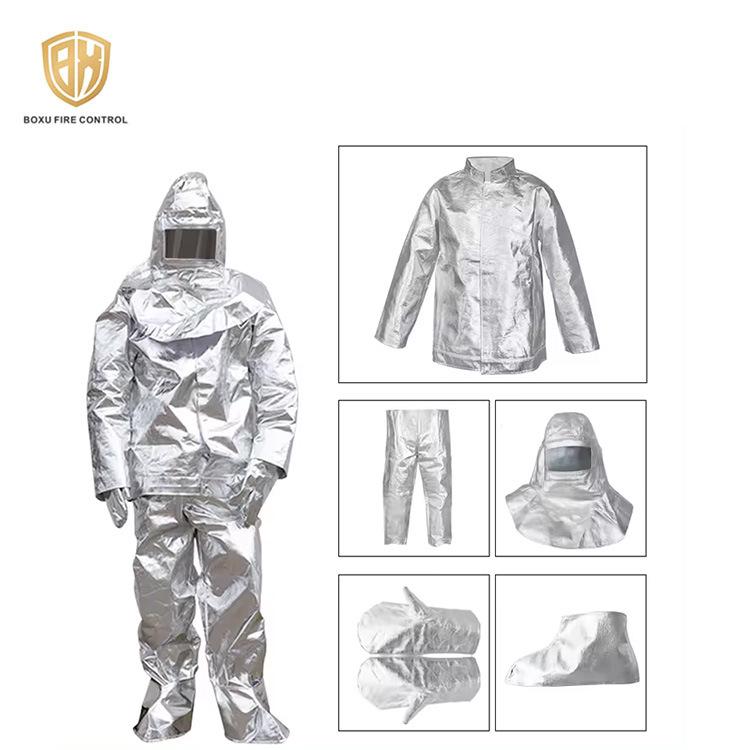 Feuerwehr-Hochtemperatur-Thermoisolationsanzug - 500°C feuerfest, verbrühsicher, strahlungsbeständig Schutzkleidung