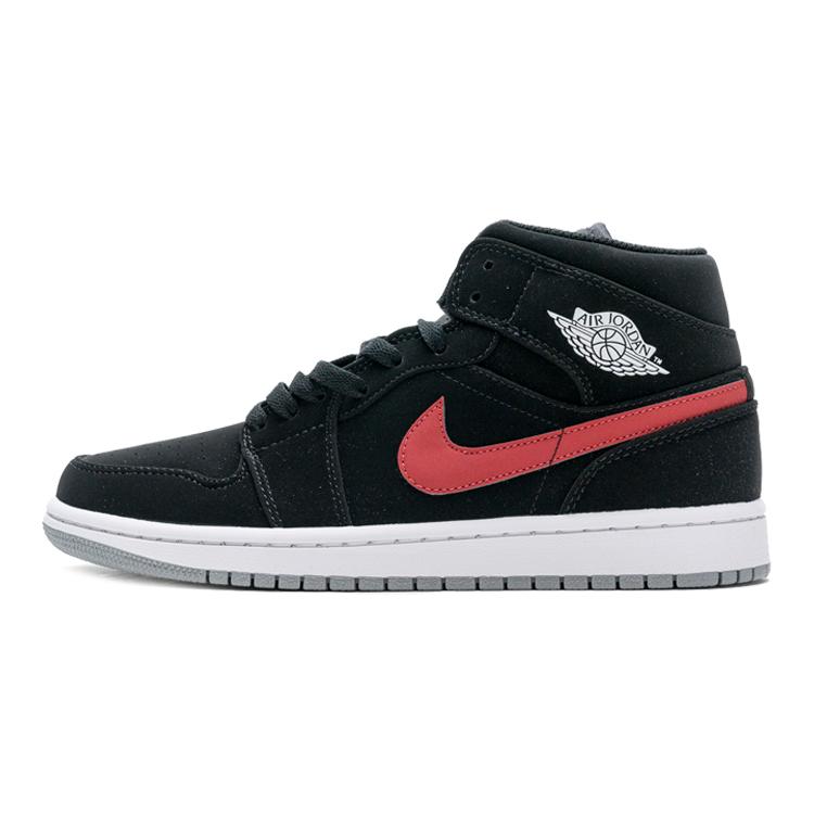 

новые Jordan 1 Retro Mid GS Черный Университетский Красный 36