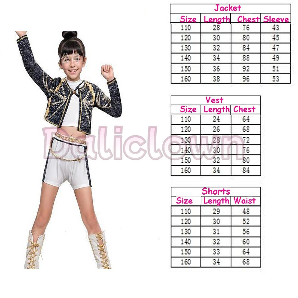 Film K-Pop Rumi Mira Zoey Demon Hunters Costume Cosplay Bambini Ragazze Halloween Palco Stampato 3D Huntrix Dorato Abbigliamento Role Play
