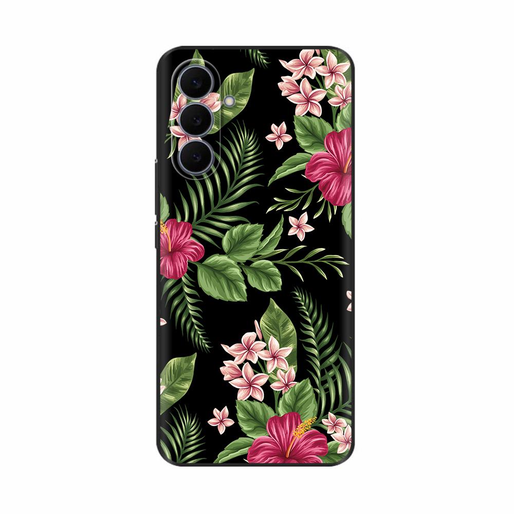 For Samsung Galaxy S25 FE Case Sweet Patterns Soft Liquid Silicone Cover For Samsung S25 FE Phone Cases S25FE Shockproof Fudnas