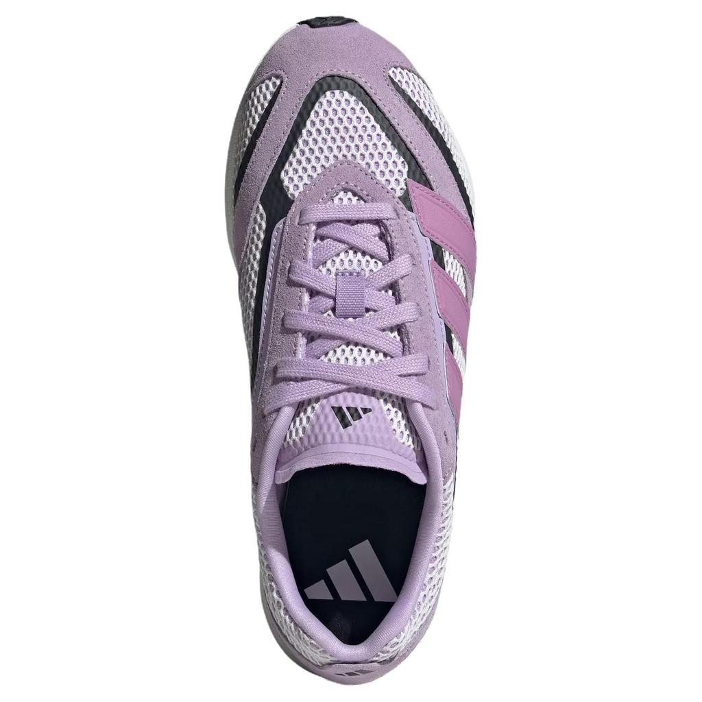 Adidas Lightblaze Lp Comfortable Versatile Durable Low-Top Casual Running Shoes Women sneaker Purple Black JS3201