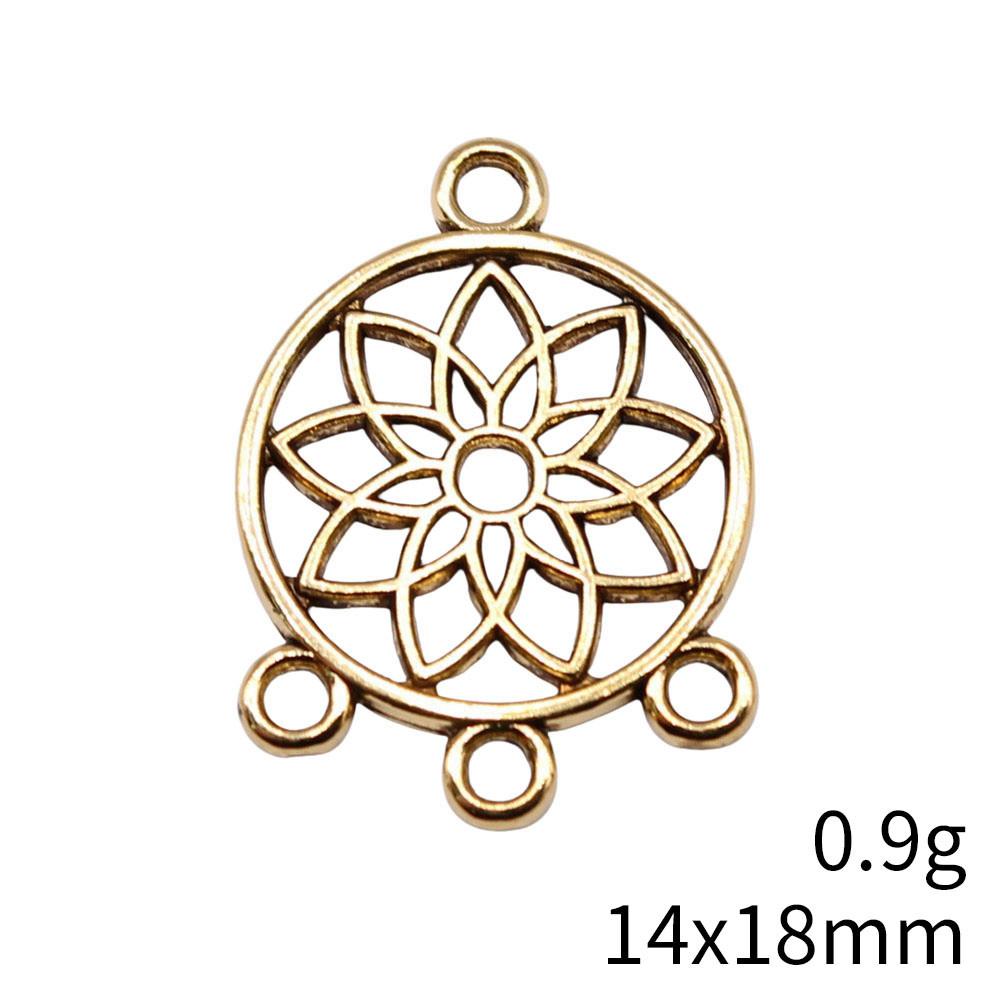 Graduation Accessories Women Round Multi-Hole Earring Connector Accessories Parts Clearance Sale Items Accessories For Girls