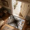 Non-slip Optical Illusion Doormat Water-absorbing Bedroom Door Rug Bathroom Carpet  Home Decor