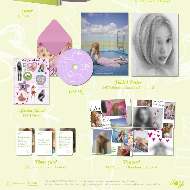 JOY (Red Velvet) – 1st Mini Album [From JOY, with Love] (Photo Book Ver.)