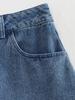 2025 Summer Women's Casual Denim Vest and High Waist Skirt Set with Lapels