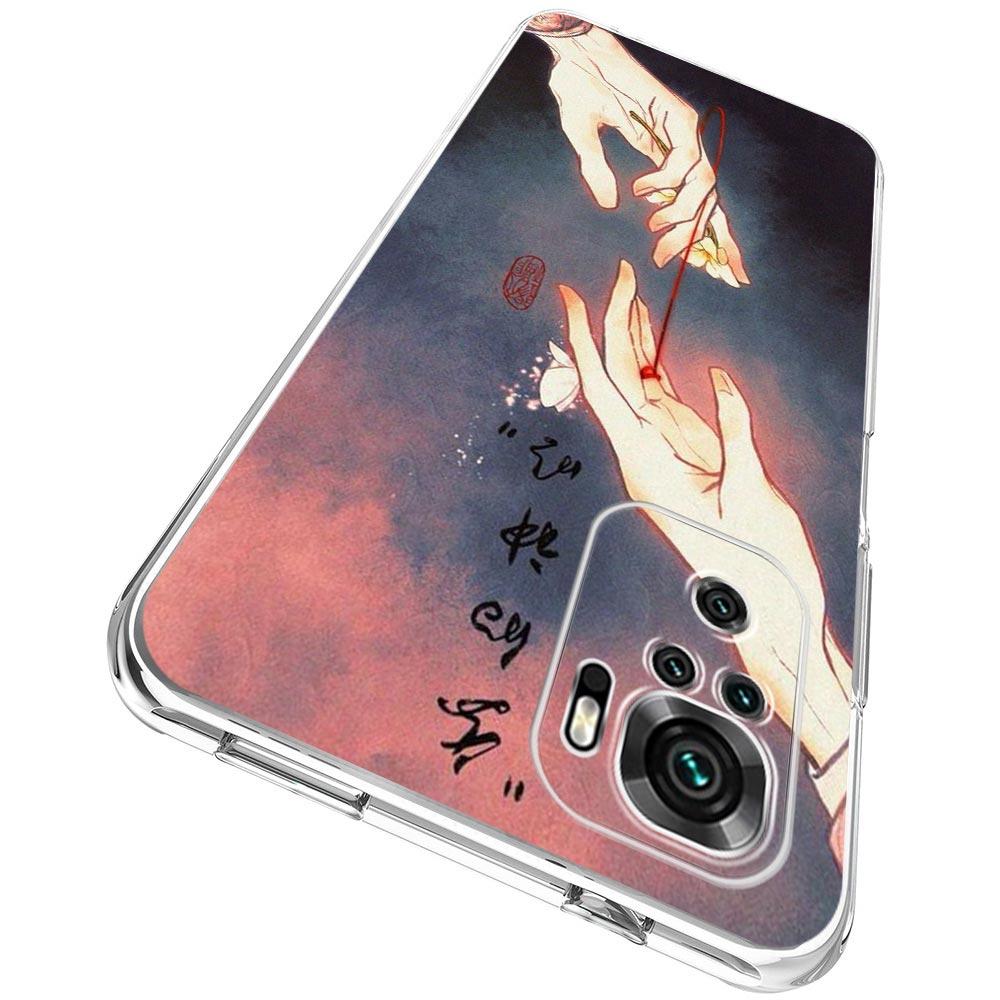 Phone Case For Xiaomi Redmi Note 14 13 12 4G 9S 9 10 11 Pro Plus 5G 14C 13C 12C 10C 9A Clear Cover Heaven Official's Blessing