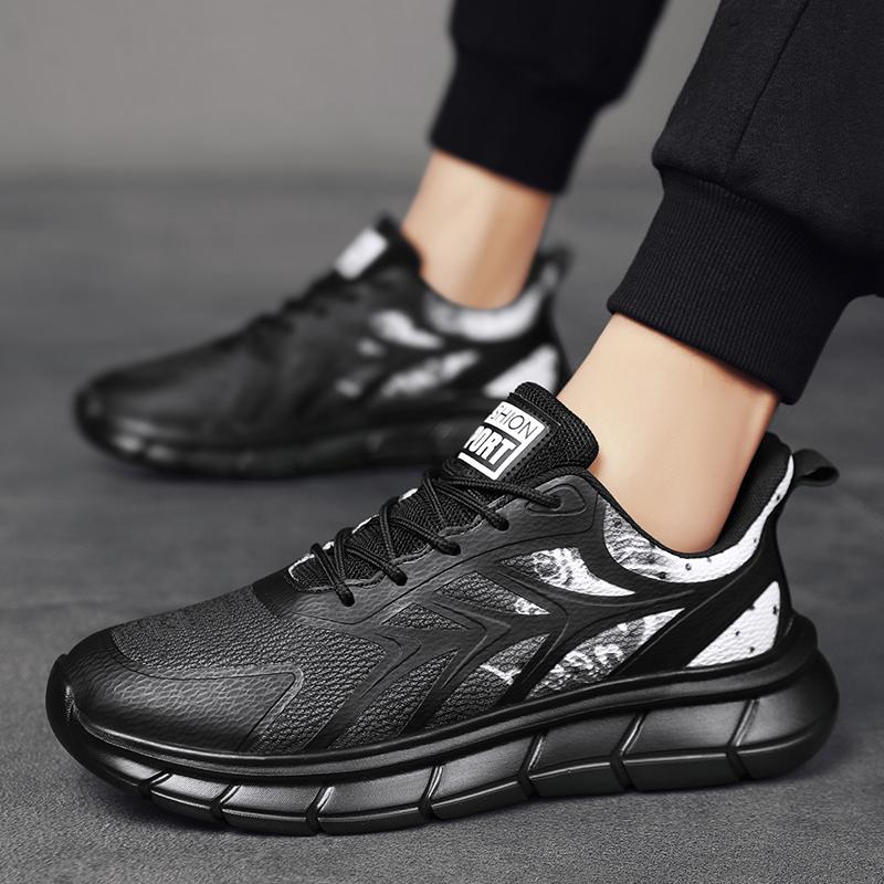 Men's Tennis Sports Running Shoes Young Male Students Walking Running Casual Sneakers Hiking Travel Footwear