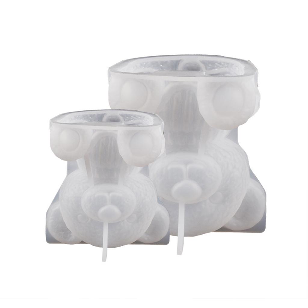 Ornamento a forma di orso per maglione Artigianato Stampini in silicone Gioielli Colata in resina epossidica Strumento per la creazione di gioielli Fai da te in resina Artigianato Decorazione per la casa