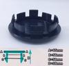 100/80pcs 54/56/60/62/65/68mm Car Wheel Center Caps Hubcap Cover Hub Center Cap ForFord Rim Cover