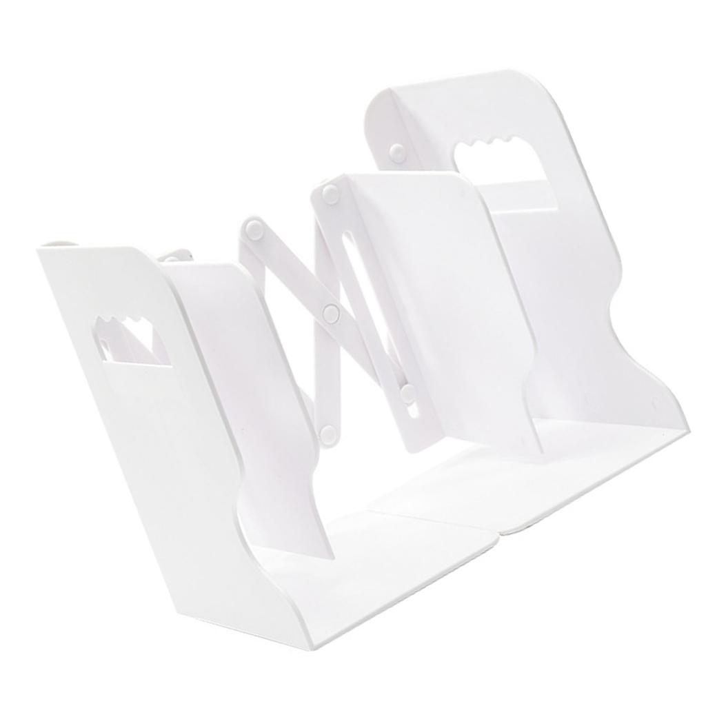 Expandable Book Shelf,   Plastic Multifunctional Bookend Stand Holder with Compact Design, for   Study Room