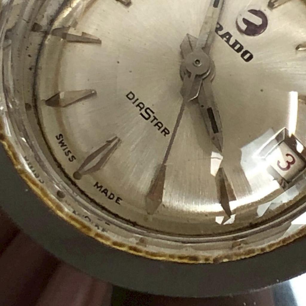 Used RADO Watch Diastar Quartz Oval Analog