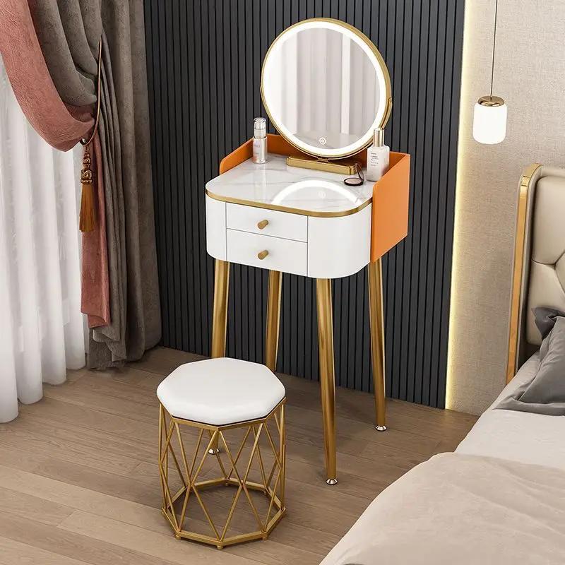 Light Luxury Dressing Table Modern and Minimalist Dressing Cabinet In the Bedroom Internet Celebrity High-end Makeup Table