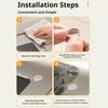 Magnetic Draining Triangular Filter Corner Drainer Rack Food Catcher Stopper Anti Clogging Kitchen Gadget Accessories