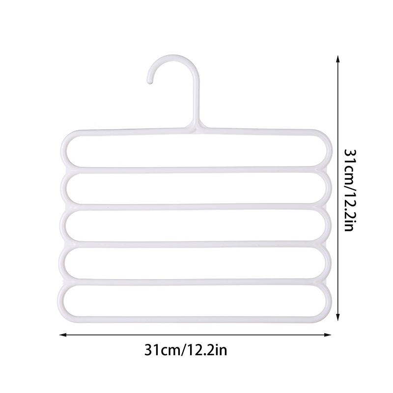 Organizador de 5 capas para guardar garras de pelo, gran capacidad, soporte para diadema engrosado, colgador de horquillas para colgar en la pared, espacio para mujeres