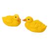 2pcs Simulation Duck Garden Statue Outdoor Floating Duck Decoration Resin Duck Figure  Pond Decor