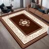 Traditioneller Persischer Medaillon-Teppich Vintage Orientalischer Wohnzimmerteppich Große Bodentischmatte für Schlafzimmer Eingangsbereich Heimdekoration