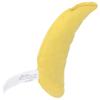Giocattolo per Gatti a Forma di Banana Gialla con Erba Gatta, Gadget, Sollievo dallo Stress, Giocattoli per Gattini, Tela