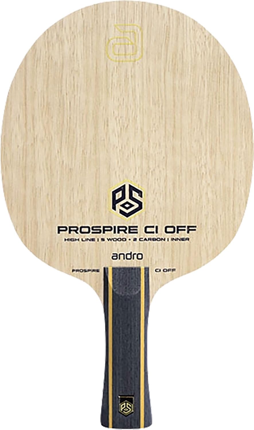 Ракетка для настольного тенниса andro Prospire CI OFF FL 1000220552 (Андро) (Вспышка)