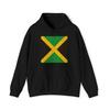 Sweat à capuche graphique avec le drapeau de la Jamaïque