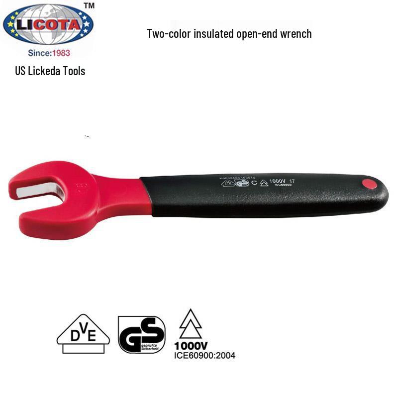 LICOTA VDE Insulated Open-End and Socket Wrench Set 10