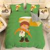 Gamer Digital-monsters Beding Set Digimon Soft with Soft Fabric Duvet Cover Plus Pilowcases Unfiled Single Double Bed Children Young Gift