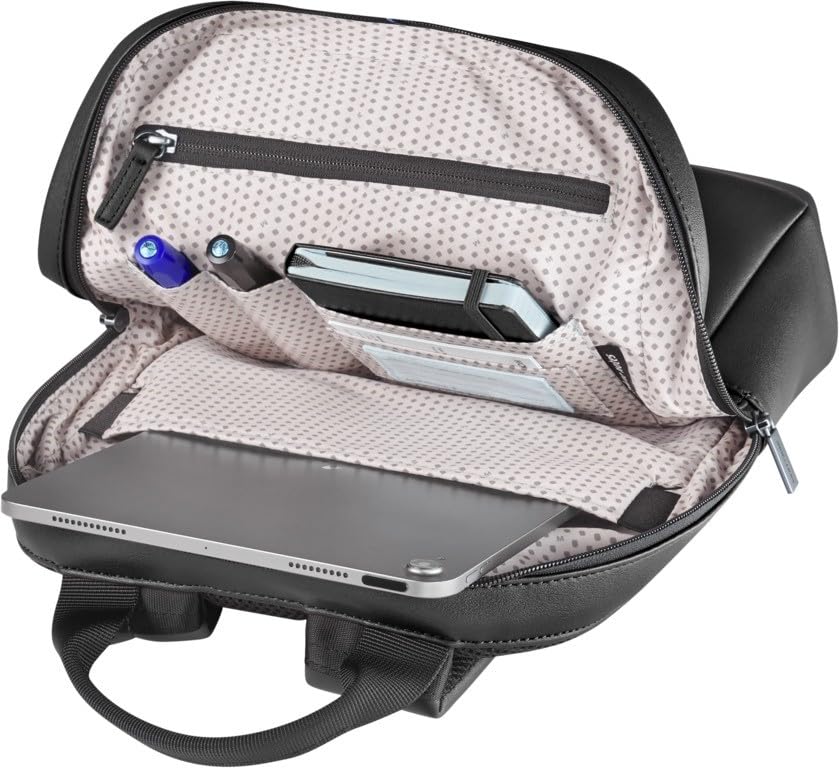 Moleskine Classic Small Backpack, 13-inch Laptop Storage, Men's, Black, Model ET23C2BKSBK, One Size