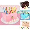 Wooden Kids Puzzle Toy For Hand Eye Coordination And Cognitive Development