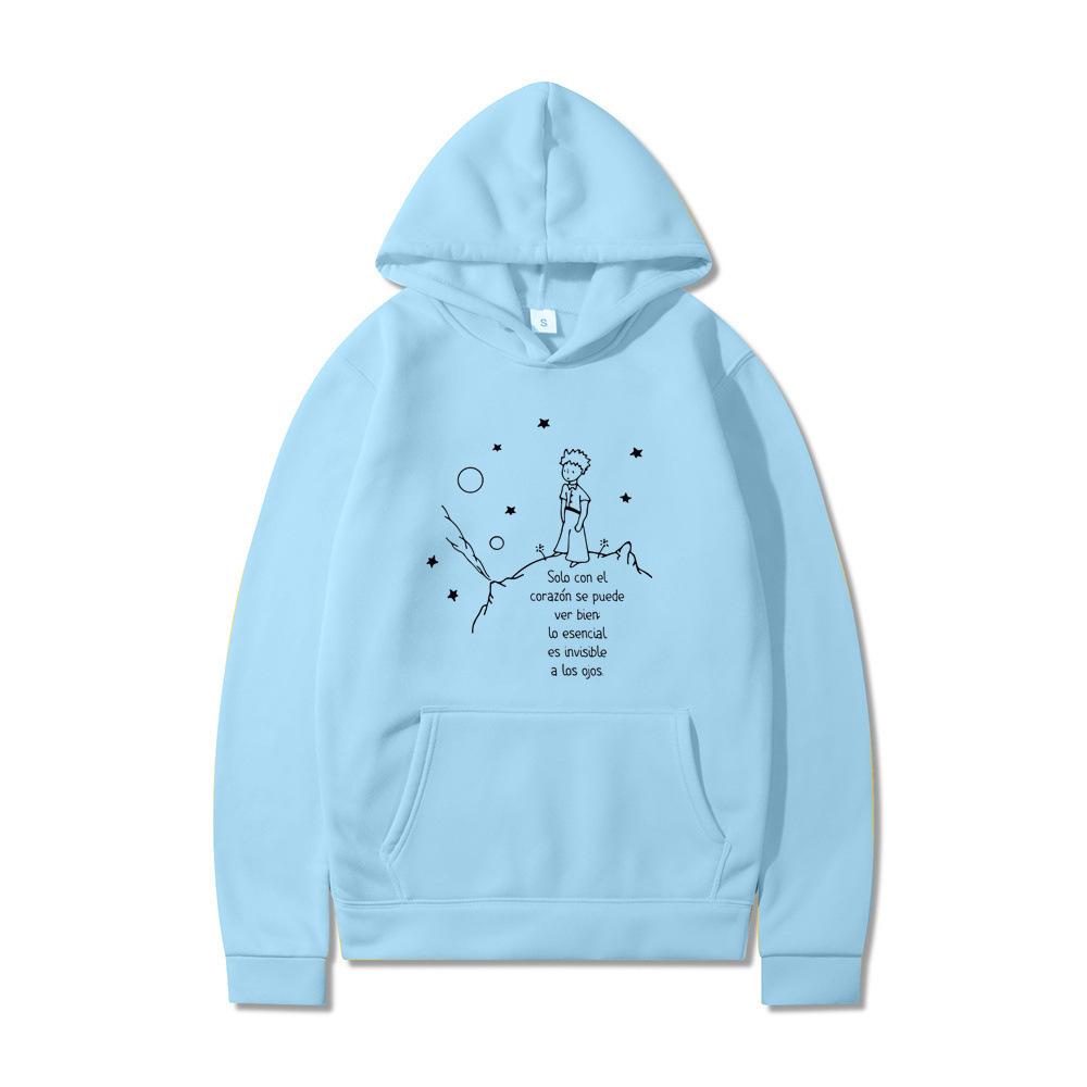 2025 Little Prince Le Petit Vintage New Hooded Sweater Men's and Women's Hoodies