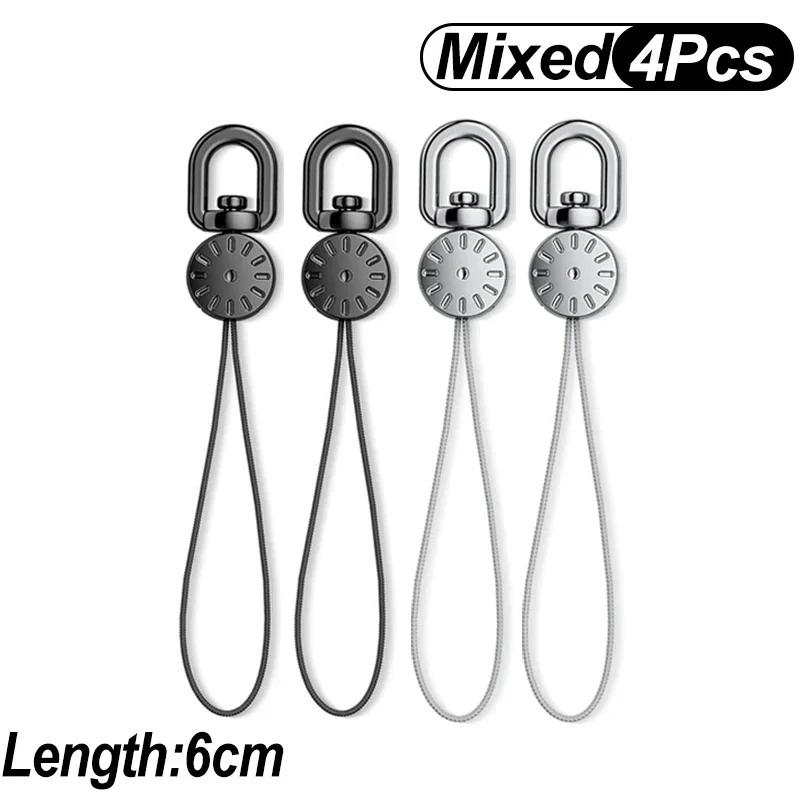 1/2/4pcs 360 ° Rotatable Hand Wrist Lanyard Straps Metal Phone Wrist Strap Security Anti-lost Mobile Phone Lanyard Accessories