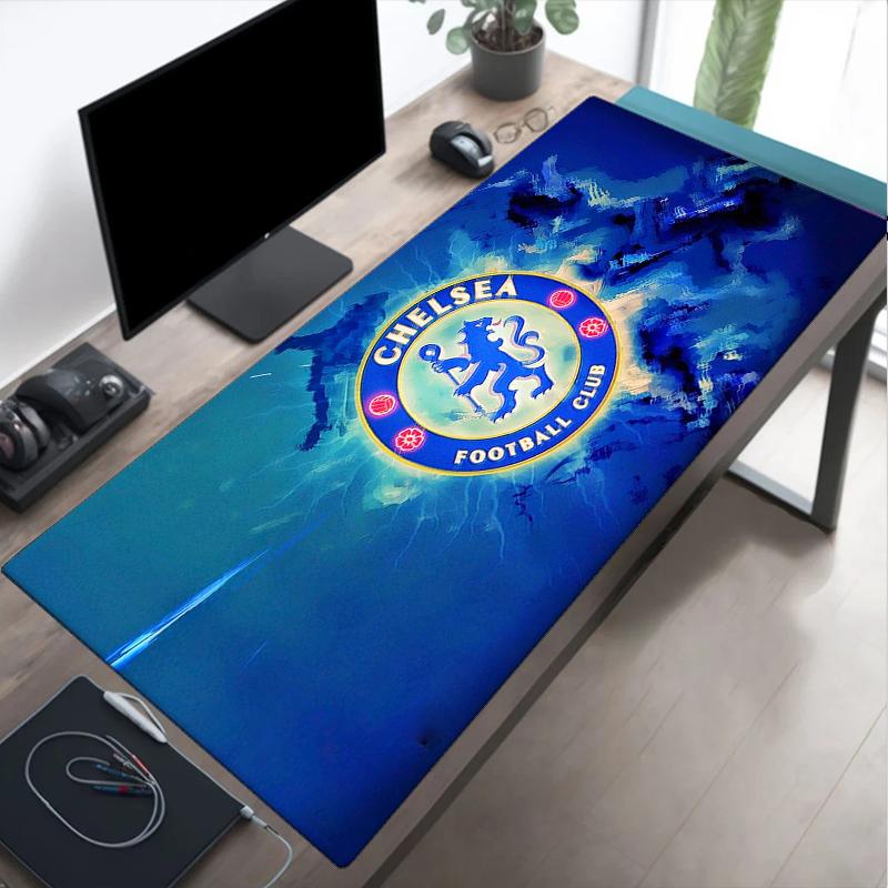 Blue Chelsea Football Club Logo Mouse Pad, Gaming Mouse Pad, Keyboard Pad, Desk Decor for Computer Notebook Fan Gift Birthday Gift