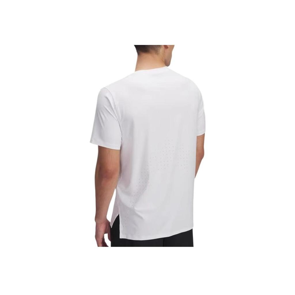 Under Armour Iso-Chill Ss25 Cooling Series Comfortable Soft Breathable Simple Fashion Short Sleeve T-Shirt Men T-Shirts White 1389802-100