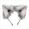 Fell-Tierohren-Stirnband für Katze Fell-Cosplay-Tier Lilota Kopfbedeckung Haare