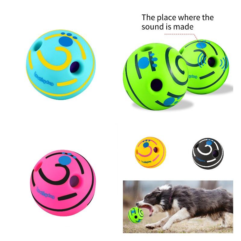 Fun And Durable Squeaky Ball Toy For Dogs 14cm
