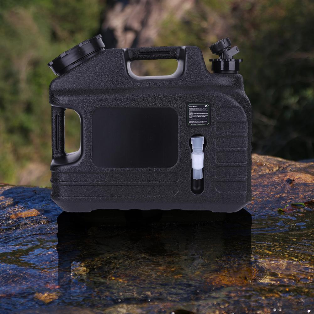 13L Camping Water Jug Removable Spigot Water Carrier Portable for Outdoor Hiking Camping Home Use