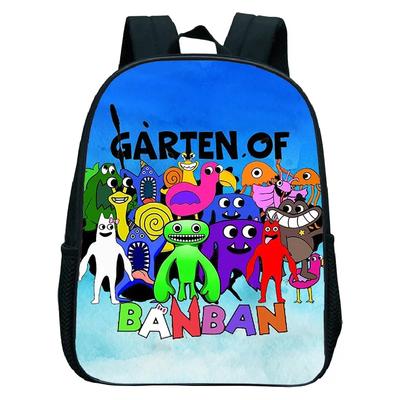 Lightweight Garten of BanBan Print  School Bags Kindergarten Backpack for Preschool Boys Girls Waterproof Kids Bookbag Mochlia