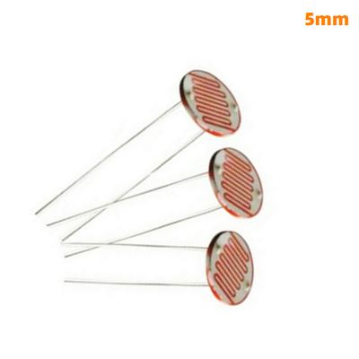 20PCS Photoresistor Ldr Cds 5MM Light Dependent Resistor Sensor Idr GL5516 Manufacturers