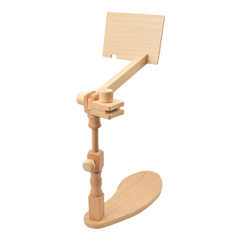 

Регулируемая вращающаяся подставка для вышивальных пялец с фиксатором для схемы, вращающаяся рама для вышивания, подставка для рукоделия без рук 1