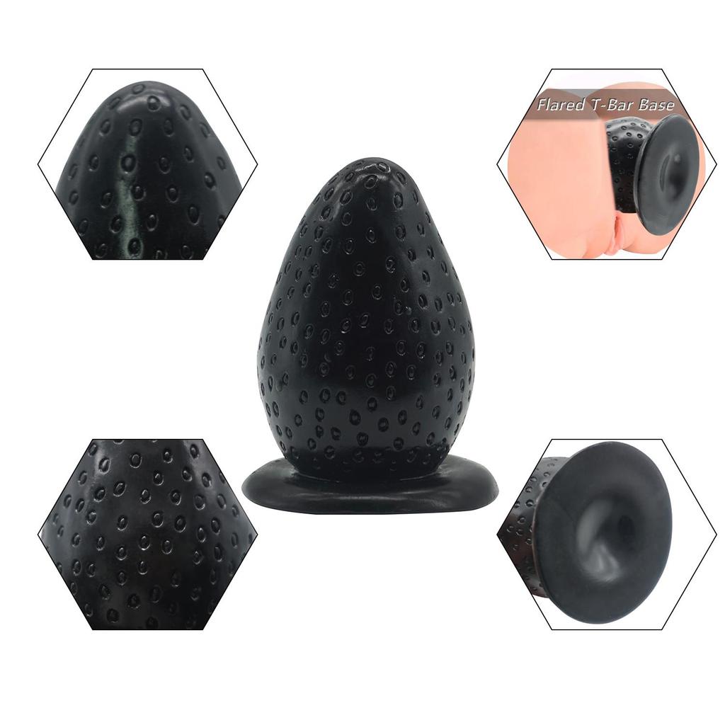 MoDi Plug Anal Dilatație Butt Plug pentru bărbați Masaj de prostată Plug anal din silicon dur cu ventuză Jucării sexuale anale