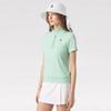 Munsingwear Women Air DoT Mock Neck T shirT minT mr222lTs61