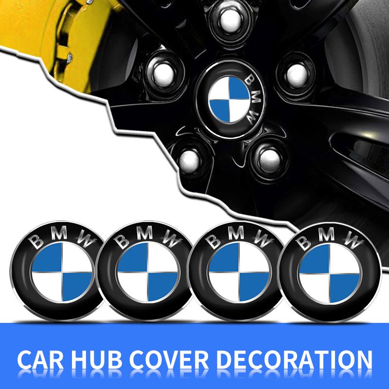 4 adet 56mm Araba Jant Göbeği Rozeti Amblem Çıkartması Jant Etiketi BMW F20 E36 E92 E87 E30 E46 E91 F31 X5 E53 E34 F11 E70 için