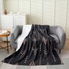 Bohemian Blanket Flannel Blanket Tribal Print Blanket Camping Bed Outdoor Sofa Office Blanket