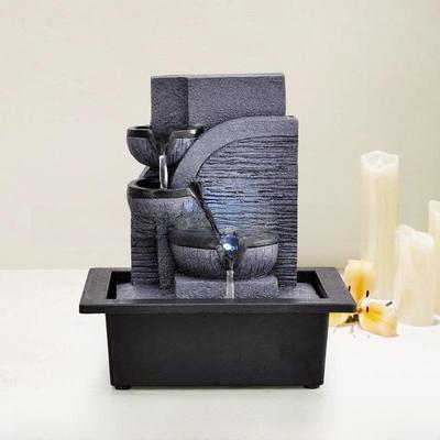 Patentovaná vodní fontána Feng Shui Fortune pro TV kabinet a kancelář