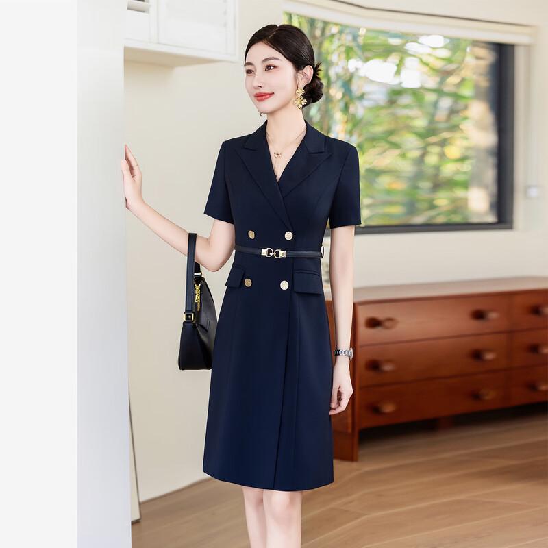 Women's Double-Breasted Blazer Dress
