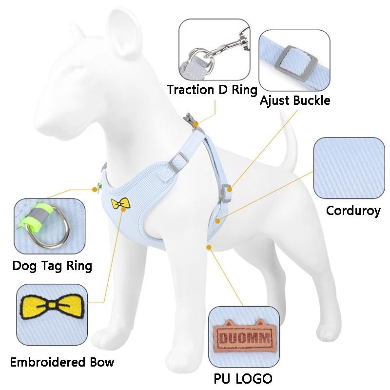 Hundegeschirr Brust Haustierbedarf Taktische Weste Zubehör Halsband Hunde Welpe Großkatzen Dinge Haustiere Leine Klein Halsbänder Produkte